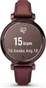 Garmin Lily 2, Small and Stylish Smartwatch, Hidden Display, Patterned Lens, Up to 5 Days Battery Life, Mulberry - Image 4