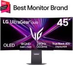 LG 45GX950A-B 45-inch Ultragear 5K2K WUHD (5120 x 2160) OLED Curved Gaming Monitor, Dual-Mode, 165Hz, 0.03ms, NVIDIA G-Sync, AMD FreeSync Premium Pro, HDR True Black 400, USB Type-C 90W, DP2.1, Black - Image 3