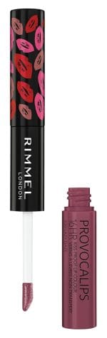 Rimmel London Provocalips 16hr Kiss-Proof Lip Color - Two-Step Liquid Lipstick to Lock in Color and Shine - 220 Lazy Daze, .14 fl.oz. - Image 3