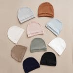 Konssy 6-Pack Baby Beanie Hats for Newborns, Soft Infant Caps for Boys & Girls, 0-6 Months - Image 7