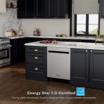 Empava 24” Built-in Dishwasher with Stainless Steel Tub 15 Place Settings, 8 Wash Cycles, 3rd Racks, Auto Door Dry, 49 dB Quiet, Energy Star Certified - Image 5