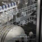 Empava 24” Built-in Dishwasher with Stainless Steel Tub 15 Place Settings, 8 Wash Cycles, 3rd Racks, Auto Door Dry, 49 dB Quiet, Energy Star Certified - Image 7