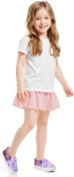 K KomForme Toddler Sneakers for Girls Boys Slip On Canvas Walking Shoes - Image 6