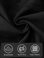 Stelle Girls Athletic Leggings Kids Dance Workout Running Yoga Pants with Hidden Pocket - Image 4