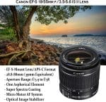 Canon EOS Rebel T7 DSLR Camera with 18-55mm is II Lens + Canon EF 75-300mm f/4-5.6 III Lens and 500mm Preset Lens + 32GB Memory + Filters + Monopod + Professional Bundle (Renewed) - Image 4