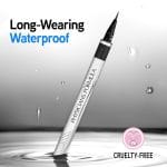 Physicians Formula Eye Booster Super Slim Liquid Eyeliner, Waterproof Precision with a Lash-Boosting Complex, Natural Finish, & Sensitive Skin Approved, Cruelty-Free & Vegan -Ultra Black - Image 3