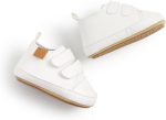 Baby Boys Girls Shoes Non-Slip Rubber Sole High-Top PU Leather Sneakers Infant First Walking Shoes Toddler Crib Shoes Newborn Loafers Flats. - Image 4