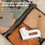 Neakasa Magic 1 Vacuum Steamer, Handheld Travel Garment Steamer for Clothes, 2300Pa Suction for Fabric Grip, Featuring Exclusive AirIron Technology (for 110-120V Use) - Image 4