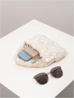 Floerns Women's Elegant Shiny Sequin Hobo Bags Sparkly Summer Party Cute Mini Handbag - Image 5