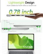 HP 17.3 Flagship Laptop for Student and Business - FHD+ (250 nits), Intel 10-Core i5 1334U (Up to 4.6 GHz), Intel Graphics, Windows 11 Pro, Wi-Fi 6, Backlit KB, Fingerprint (32GB RAM | 1TB SSD) - Image 5