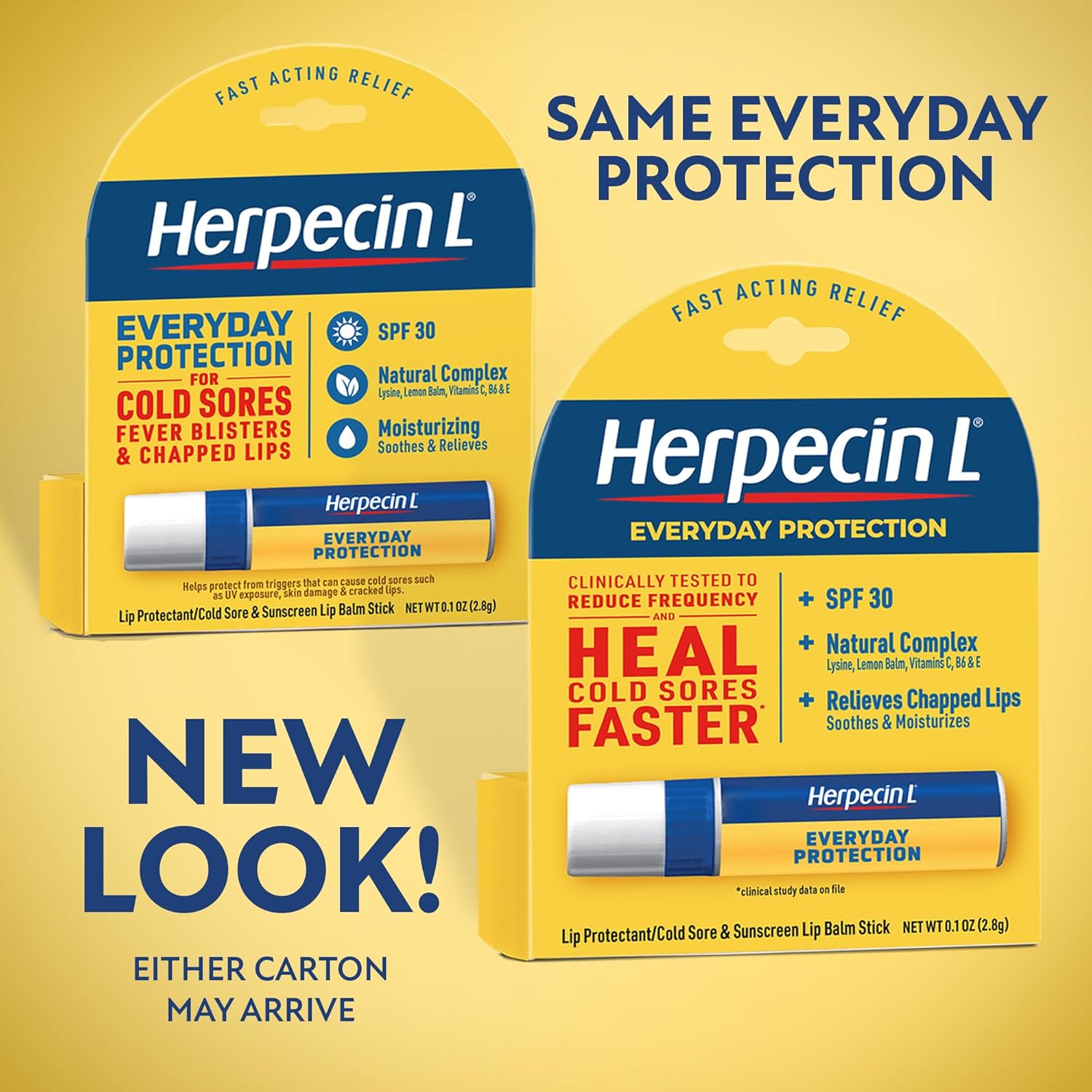 Herpecin L Lip Balm Stick; Cold Sore Sun & Fever Blisters and Chapped Lips Relief Lip Balm with SPF30, Lemon Balm, and Lysine, 0.1oz - Image 6