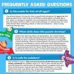 United States Puzzles for Kids Ages 4-6 - Educational Toys for 4+ Year Old Boys & Girls - 70pcs USA Map Kids Puzzle with 50 States & Capitals - Floor Jigsaw Puzzles - Gifts for Grandkids - Image 4