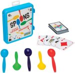 Spoons in a Case, Card Games for Kids - Spoons Game, Fun Family Games for Kids and Adults, Game Night, Travel Games, 3-6 Players, Ages 7+ - Image 3