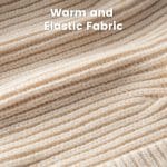 Baby Winter Hat Bear Ears Beanie, Soft Knit Balaclava for Baby Boys & Girls, Warm Infant Toddler Hat for 0–6 Months - Image 4