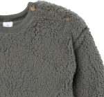 Modern Moments by Gerber Baby Boys' Microplush Drop Shoulder Pant Set - Image 3