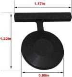 DD66-00045A For Samsung Dishwasher Parts Vane-check (0.79 x 0.79 x 0.63 in) Drain Sump Vane Check Sink Check Valve (OEM) New Black - Image 3