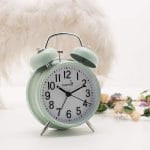 Loud Alarm for Deep Sleepers 4'' Twin Bell Alarm Clock with Backlight for Bedroom and Home Decoration(Green) - Image 3