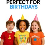 Custom Girls T-Shirt Print with Text, Image or Logo - Custom DTF Printed Cotton Tees - Design Your Own T-Shirt for Kids - Image 4