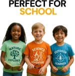 Custom Girls T-Shirt Print with Text, Image or Logo - Custom DTF Printed Cotton Tees - Design Your Own T-Shirt for Kids - Image 5