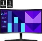 Samsung 32-inch S3 (S39GD) FHD 100Hz Curved Monitor, Game Mode, Eye Saver Mode, Multiple Connectivity with HDMI Port, Built-In Speakers, LS32D396GANXZA, 2025 - Image 3