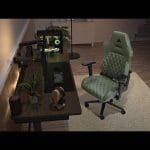 Corsair TC500 Luxe Gaming Chair – Premium Breathable Fabric – Wide Seat – Five-Way Adjustable Armrests – Adjustable Built-in Lumbar Support – 90-160 Degree Recline – Sherwood - Image 3