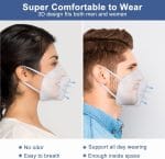 BLScode KN95 Face Mask 60 Pack,Individually Wrapped 5-Layer face Masks,Filter Efficiency≥95% - Image 4