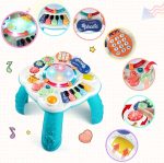 BACCOW Baby & Toddler Toys, Baby Activity Center 6 to 12-18 Month Old, Learning Musical Table Toys for 1 2 3 Year Old Boys Girls Gifts - Image 3