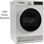 Hamilton Beach Electric Fullsize Ventless Laundry Clothes Dryer, 4 cu. ft. Capacity, with Stainless Steel Tub, Easy Control, 4 Automatic Drying Modes, Apartments, Houses, 24-Inch Width, White - Image 3