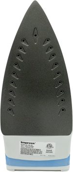 Impress Basic Clothing Iron | Non-Stick | Compact | Spray | Adjustable Steam | Fabric Selector | Swivel Cord | Lightweight | 1200-Watt (Blue) - Image 3