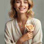 AGVANA Heart Birthstone Necklace for Women Sterling Silver Genuine or Created Gemstone Forever Love Pendant Necklace Fine Jewelry Anniversary Birthday Gifts for Women Mom Wife - Image 3