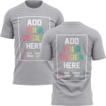 Custom Shirts for Men, Add Any Image or Text, Perfect for Customized Birthday, Business, Promotional and Graduation T Shirts Black - Image 4