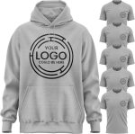 Work Shirts for Men, 5 Pack T-Shirt 1 Hoodie, Hi Vis Custom Workwear Uniforms High Visibilty, Custom Shirts Hoodie Small Business Company Black - Image 4