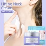 Neck Firming Cream and Neck Mask Set,Non-greasy Tighten Lift Firming Face Cream Skincare Moisturizer, 3 Pieces Deep Moisturizing Masks for Tightening, All Skin Type, 4 Pack - Image 3