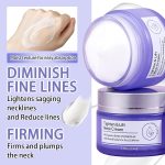 Neck Firming Cream and Neck Mask Set,Non-greasy Tighten Lift Firming Face Cream Skincare Moisturizer, 3 Pieces Deep Moisturizing Masks for Tightening, All Skin Type, 4 Pack - Image 4