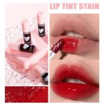 Miniling 6 Colors Lip Tint Stain Set，Korean Gloss Plumping Mini Liquid Lipstick，Multi-use and Cheek Tint，Long lasting Non-Stick Cup Waterproof, High Pigment, Vivid Color, Makeup, 1.0 Count - Image 3