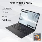 Lenovo ThinkPad E16 Gen 2, 16" FHD+ Touchscreen Business Laptop, AMD Ryzen 5 7535U, 32GB DDR5 RAM, 1TB SSD, Fingerprint, Backlit Keyboard, Webcam, Wi-Fi 6E, HDMI, Windows 11 Pro, Black, w/Bundle - Image 4