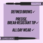 Maybelline Express Brow Ultra Slim Eyebrow Makeup, Brow Pencil with Precision Tip and Spoolie for Defined Eyebrows, Soft Brown, 1 Count - Image 3