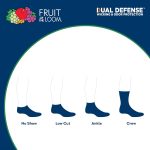 Fruit of the Loom Men's Dual Defense Tube Socks (12 Pack) - Image 4
