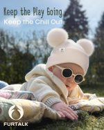 FURTALK Baby Beanie Infant Newborn Toddler Winter Hat Double Pom Pom Warm Knit Cap for Girls Boys - Image 4