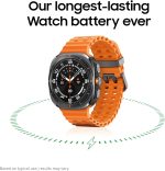 Samsung Galaxy Watch Ultra (2025) 47mm LTE Smartwatch, Titanium Casing, Advanced Sleep Coaching, Running Coach, Energy Score, Heart Rate Tracking, GPS, Titanium White [US Version, 2 Yr Warranty] - Image 3