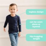 Long Sleeve Compression Tee - Gentle & Calming Compression Shirt for Kids & Adults - Stretchy Sensory Shirt - Image 7