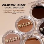 Milani Cheek Kiss Cream Bronzer-110 Hey Honey - Image 4