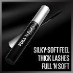 Maybelline Full 'N Soft Waterproof Mascara, Very Black, 1 Count - Image 4