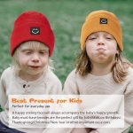 Baby Beanie Hat 3 Packs with Cute Smiley Face, Toddler Girls Boys Baby Hats Winter, Kids Winter Hat Cold Weather - Image 5
