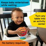 Baby Einstein Sticky Spinner BPA-Free High Chair Activity Toy, Ages 3 Months+ - Image 3