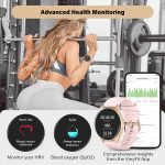 Smart Watch for Women, Built-in Alexa, GPS, HRV, VO2 Max, Blood Oxygen, Sleep & Stress Monitor, Compass, Altimeter, 1.32" AMOLED, Fitness & Women’s Health, Waterproof, iPhone Compatible, Notification - Image 3