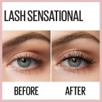 Maybelline Lash Sensational Waterproof Mascara, Lengthening and Volumizing for a Full Fan Effect,Very Black, 1 Count - Image 3