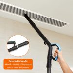 Amazon Basics Upright Bagless Vacuum Cleaner for Carpet and Hard Floors, With Crevice and Upholstery Tools, Detachable Handle, Lightweight (8.4 lbs), 1.7L Dust Cup, 720W, 25ft Cord, Black/White - Image 4