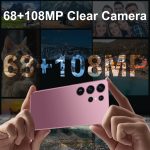 BXV I25 Ultra 16+512GB Smartphone - 7000mAh Battery, 6.99-inch Display, Built-in Pen, Android 14, Snapdragon 8 Gen3, 68MP+108MP Camera Outperform Competitors in Speed & Power (Rose) - Image 3