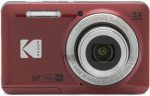 KODAK PIXPRO Friendly Zoom FZ55 Digital Camera (Red) Bundle with 32GB SD Card, Camera Case, and Battery Travel Charger (4 Items) - Image 3